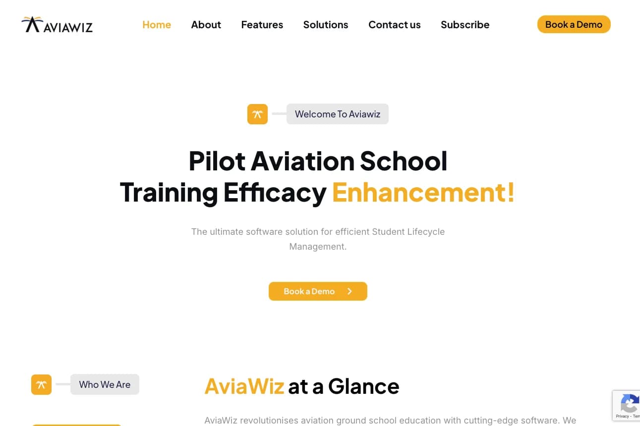 Aviawiz product screenshot